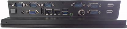 10.1" Panel PC , capacitive touch screen , industrial touch panel PC computer , J1900 , 2LAN , 6COM , IPPC-1206TW1