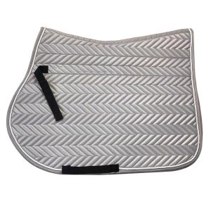 China Waterproof Reflective Silver Equine Saddle Pad Horse Riding Equipment on sale