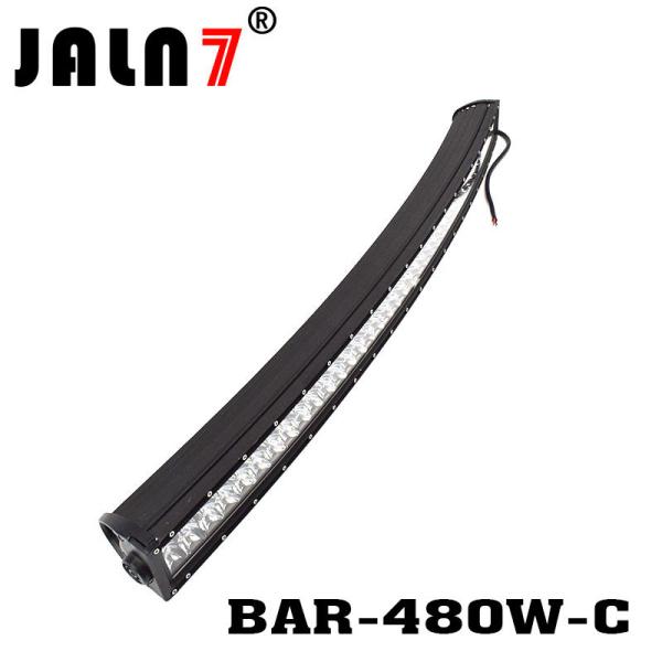 LED Light Bar JALN7 50Inch 480W Curved CREE Original Spot LED Driving Lamp Super Bright Off Road Lights LED Work Light
