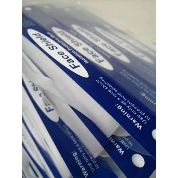 Transparent Laboratory Face Shield Protective Face Shield Mask With Ce Certificaiton