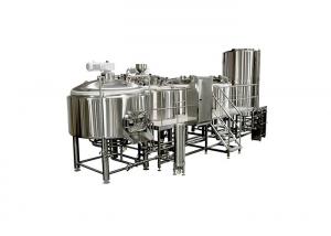 Customized Beer Fermentation Equipment / 25BBL Brewing System Four Vessel For Brewing
