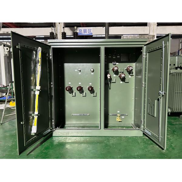 Three Phase Pad Mounted Transformer 3000Kva 24940V To 4160Y/2400 UL Certified
