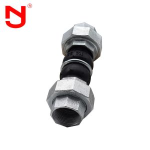 Industrial Pipe Dn65 Flexible Bellows Expansion Joint Screwed Union