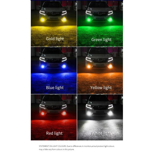 12pcs H11 P13W 9006 700lm H16 LED Fog Light Bulbs