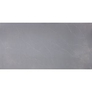 China 3200x1600mm Dark Grey Quartz Countertops Polished Passerby Series wholesale