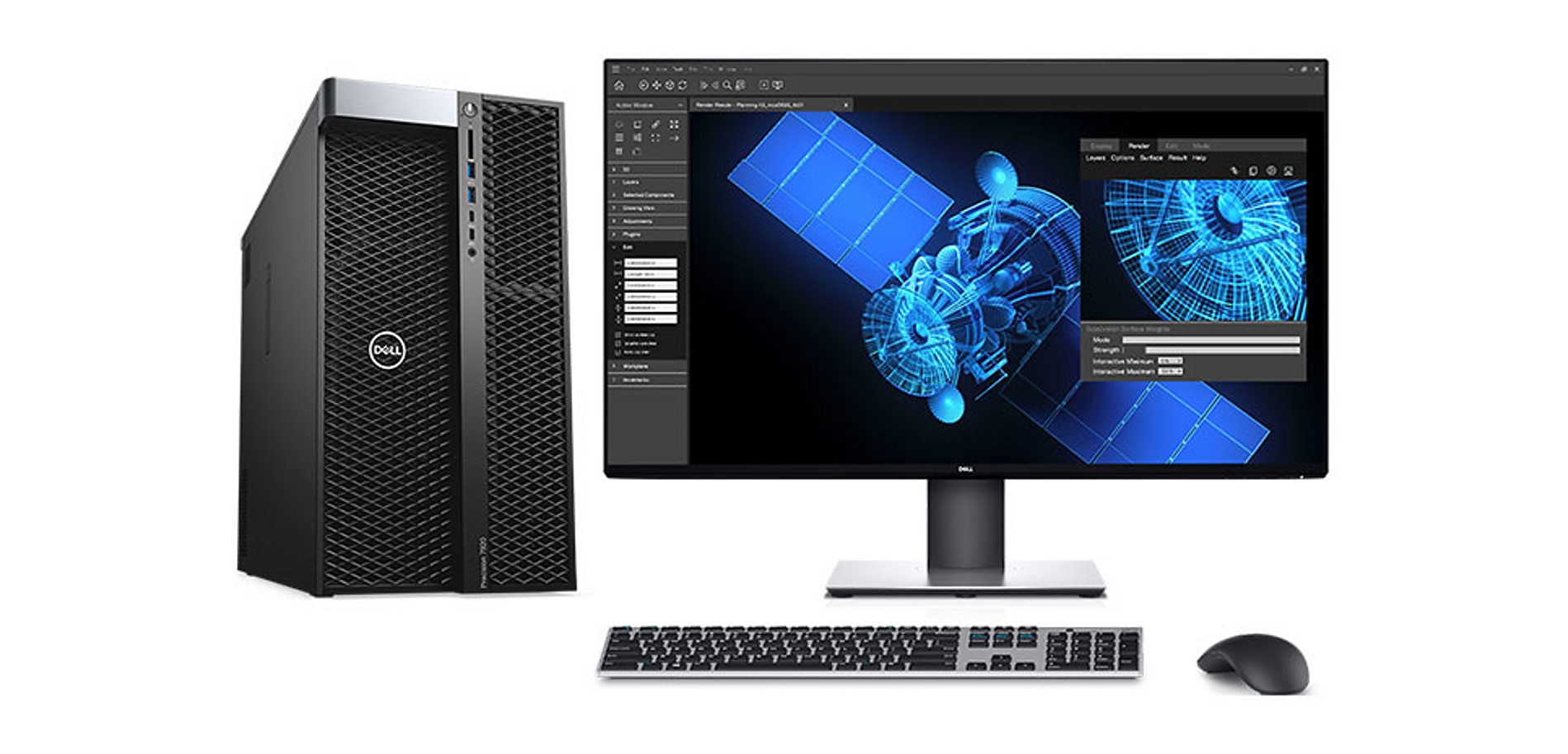 Dell T7920 Intel Xeon 4112 16G 2*500G 1400W Tower Workstation PC for Windows 10/11