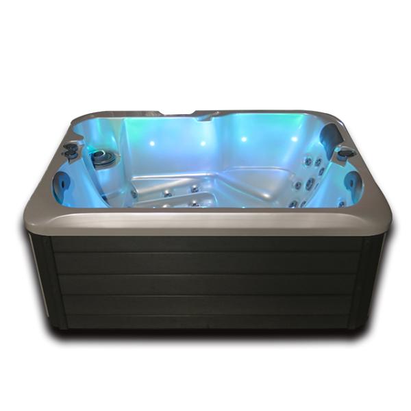 Acrylic Outdoor Bathtub Air Jets Massage Hot Tubs Waterfall Spa Whirlpool