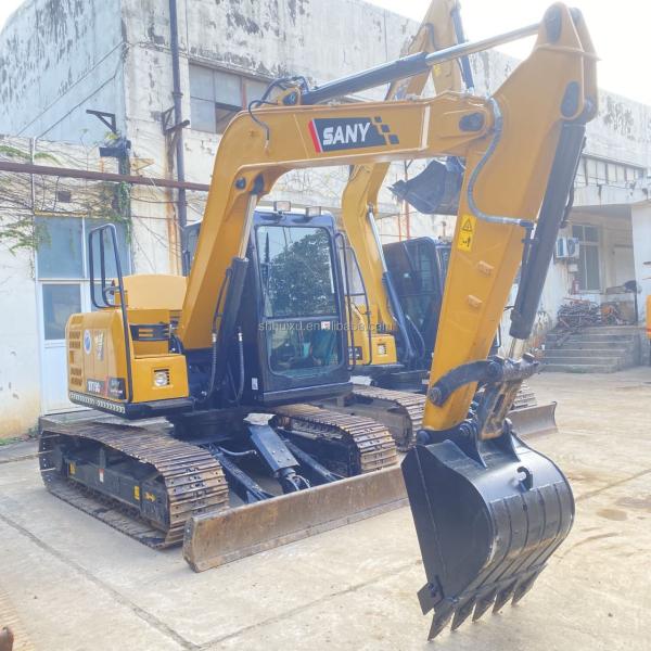 Sany 75 Used Excavator Original Color Second Hand Sany 75