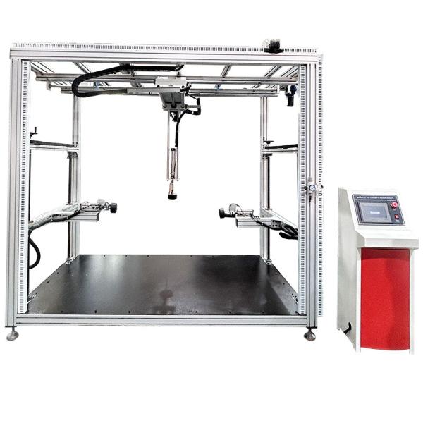Quality Baby Cot Guardrail Compression & Pull Push Testing Machine Force Value Accuracy	1% Side Force Cylinder Force Range	0-300n for sale