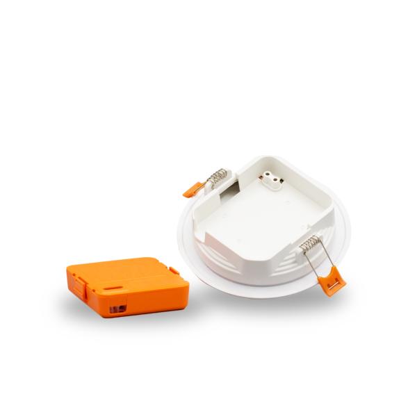 6500K LED Recessed Lighting , Round LED Recessed Lights With Removable Driverbox