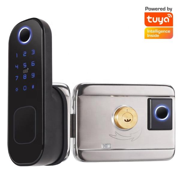 Quality Keyless Smart door lock Tuya App for sale