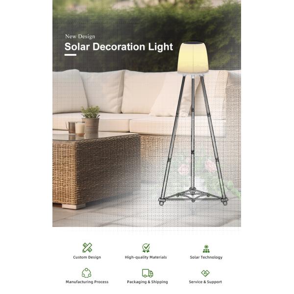 45.7*20.3*107.3cm Solar Lights Garden Decorative 30LM 46*42.5*42.5 CM G.W 9.4KG