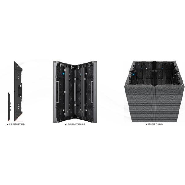 Fixed Installation P1.95mm Indoor LED Video Wall 500*1000mm 500*750mm High Definition