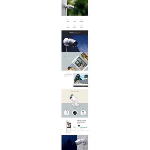 Outdoor Bullet Wi-Fi Weatherproof Camera(Bullet 2S)