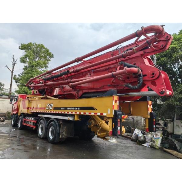 62m Concrete Mixing Plant Heavy Equipment Concrete Boom Pump for Large-Scale Projects