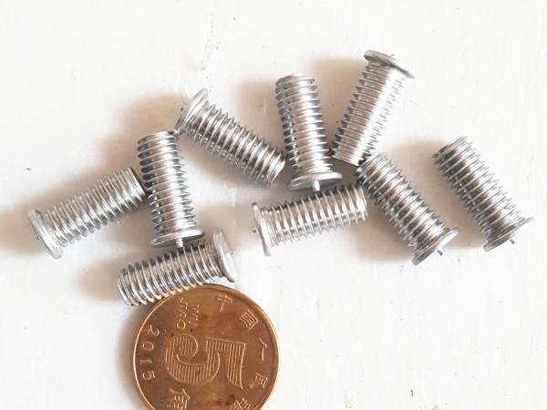Quality M6 Stainless Steel Stud Welding Pins With Internal Female Thread For Arc Welding for sale