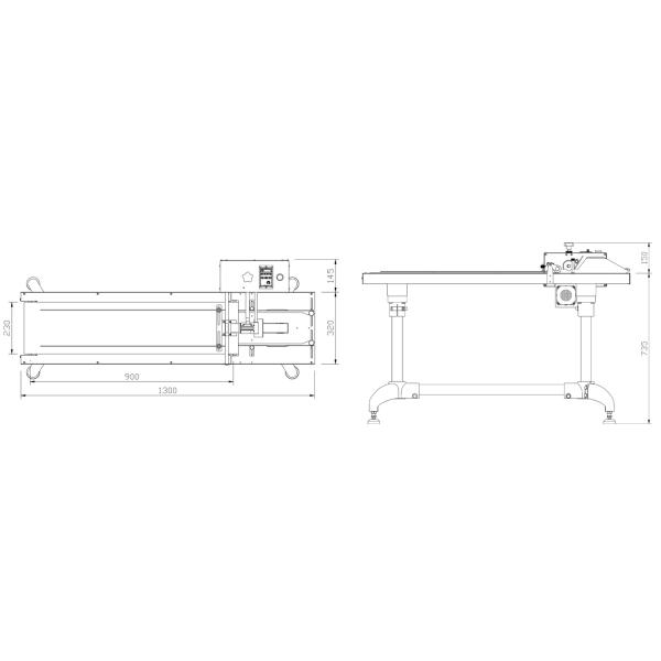CPG 320 Inverted Paging Machine CYCJET Paper Auto Card Feeder Machine