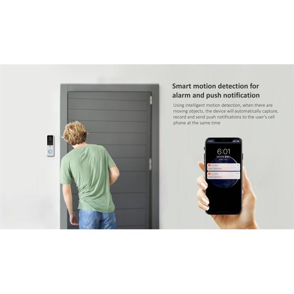 Smart Wireless Battery Doorbell Camera(E932H22)