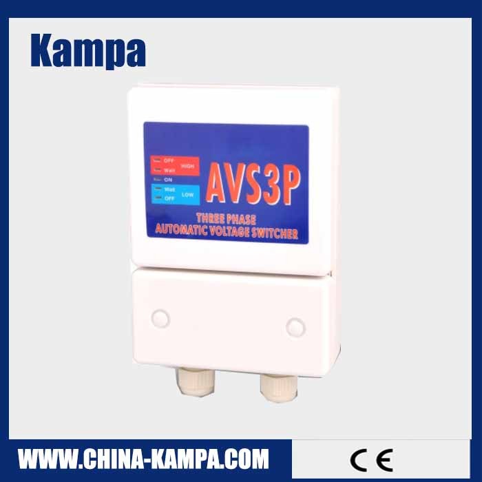 AVS 30A Automatic micro three phase voltage surge protector guard
