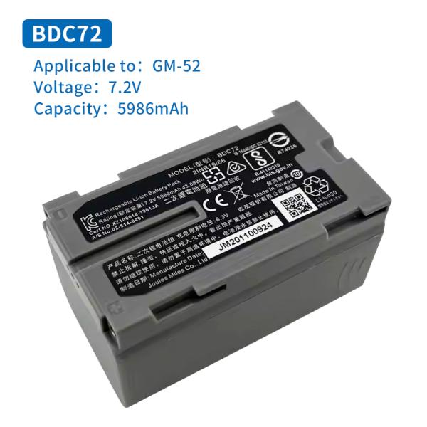 Total Station Battery GTS2002/GM52 Surveying Instrument iM52/BDC71 BDC72 Charger CDC77