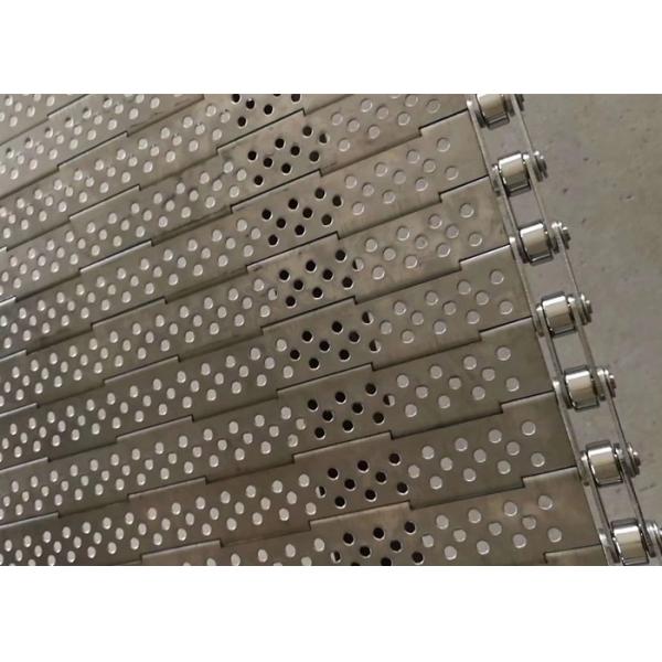 Food Grade Chain Mesh Conveyor Belt High Temperature And Alkali Resistant