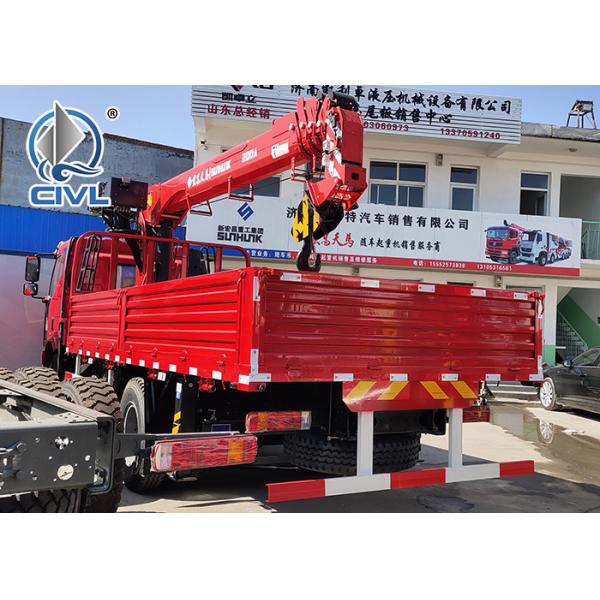 SINOTRUK Truck Mounted Crane 16Ton /16000KG Knuckle Truck Crane