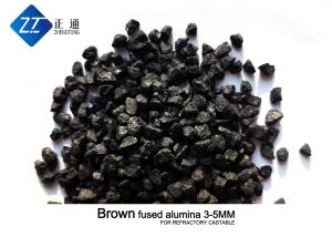 China Refractory Grade 5mm Brown Fused Alumina For Castables wholesale