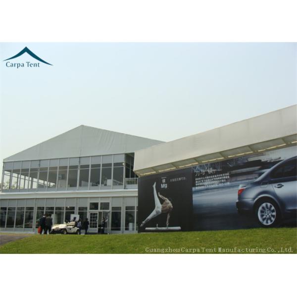 Aluminum Structure Custom Canopy Tent For Outdoor Event With Glass Wall , Canopies And Tents