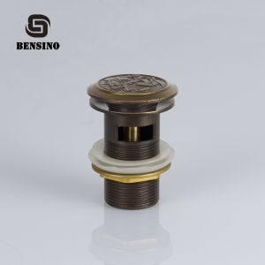 China Brass Pop Up 280g Sink Waste Drainer For Basin wholesale