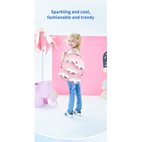 Supercute Cartoon Pattern Children Book Bags Students Lightweight School Backpack