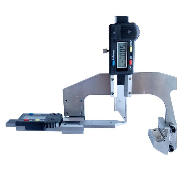 Quality Digital Rail Head Wear Gauge 15mm 0.01 Resolution ISO Certificate for sale