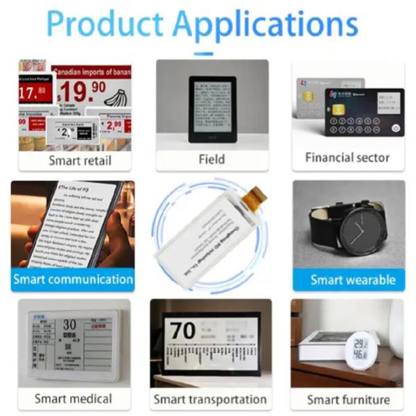 2.9 Inch ESL Electronic Epaper Display Eink Digital Price Tag Shelf Label