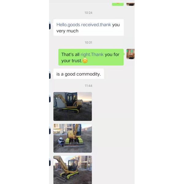 Mini Crawler Excavator Rubber Track Pad 300mm 400mm 450mm 500mm