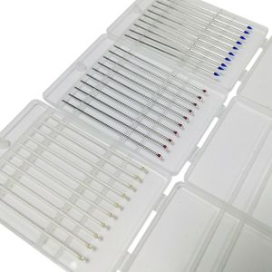 Cleanroom Silicone Swab Gel Sticky Pen Yellow Transparent Round Head