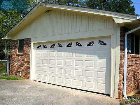 Quality Aluminium 2100mm Height Sectional Overhead Garage Door for sale