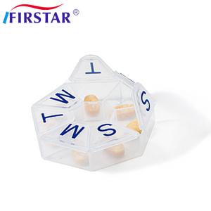 China OEM Weekly Pill Box Organizer Unique Open Large Compartments wholesale