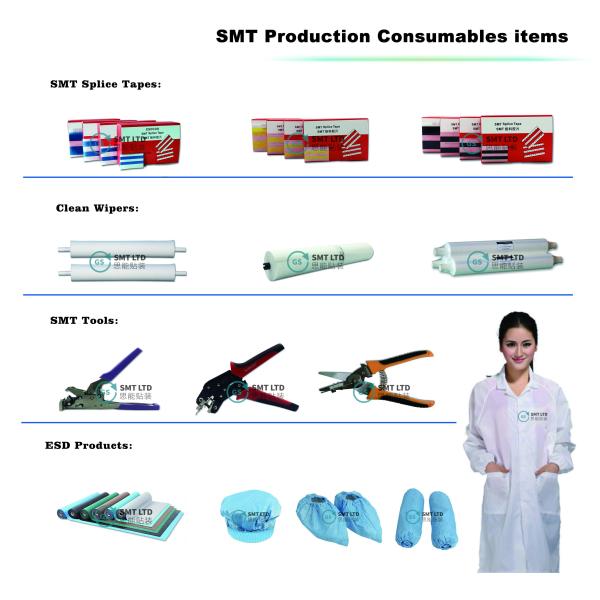 Copper SMT Splice Clip 0.1mm Thickness for SMT Process with 4000pcs/box Packaging