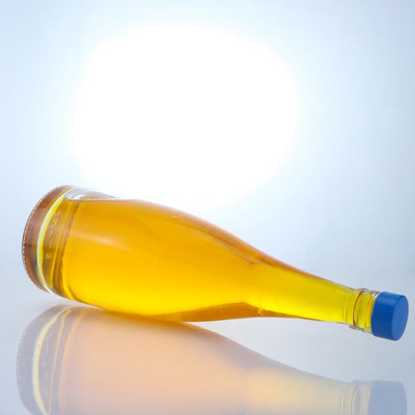 Customizable Logo Transparent Screw Cap Glass Bottle for Whisky Vodka Tequila Gin Rum