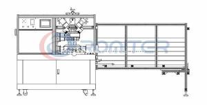 China Automatic Paint Brush Roller Cutting and Chamfering Machine wholesale