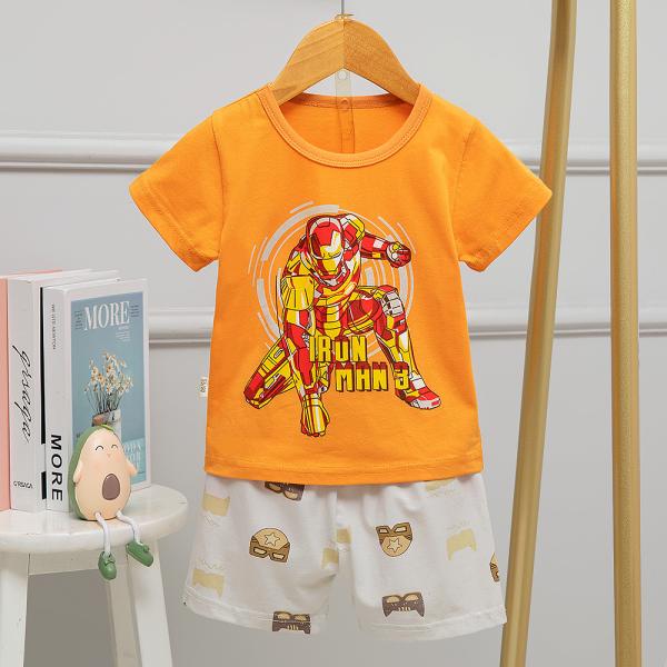 Quality Kids 95% Cotton Short Pyjama Set Home Wear Clothes with watermarks for sale