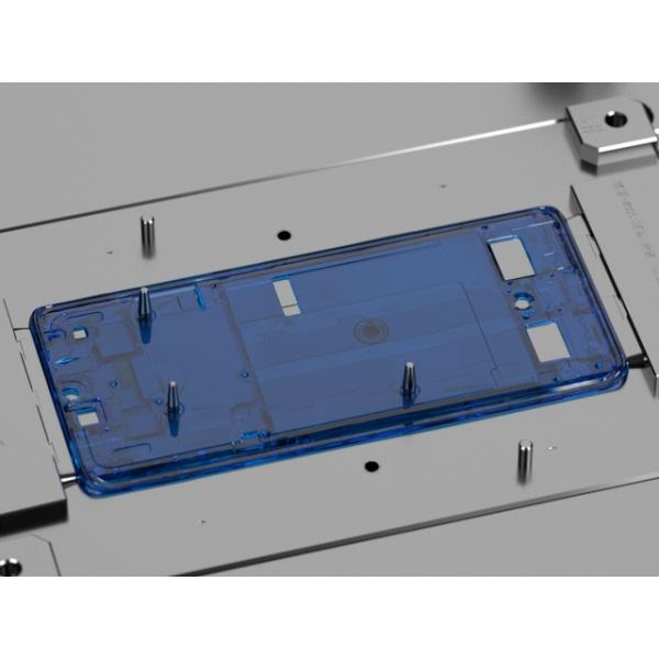 Transparent middle frame (1*1)/ Cold runner / Three-plates mold No.22676