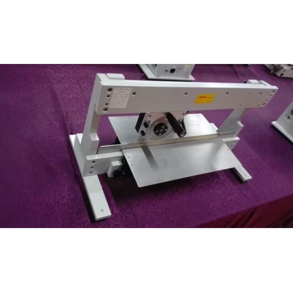High Efficiency PCB Depanelizer With Round Knife And Linear Blade
