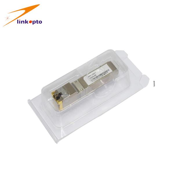 Copper - T RJ45 SFP Module 10gb Ethernet Transceiver Compatible With Huawei