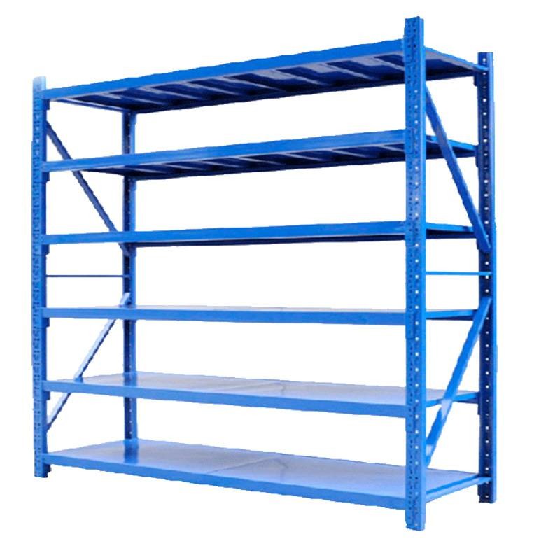 200kg Medium Duty Pallet Racking 50mm Metal Shelf Rack Assembly