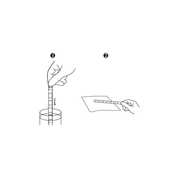 DAT-111 Biochemistry Reagents , Convenient Urine Test Dipstick