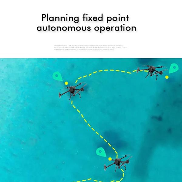 ZAi Search and Rescue Drone With Searchlight And Speaker for Emergency Situation