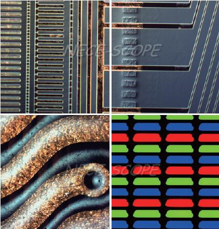 Phase Contrast Light Metallurgical Optical Microscope With LCD Conductive Particle