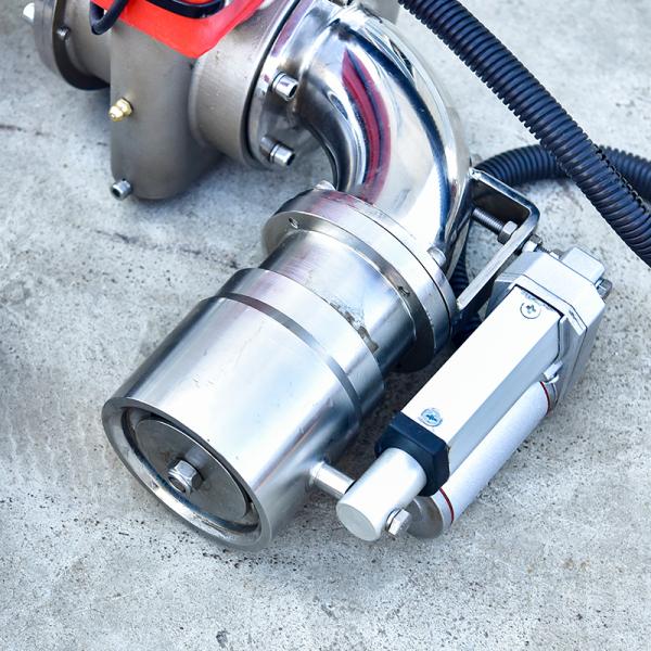 Stainless Steel 24V Electric Water Cannon 2.5 Inch Automatic Ejector with External Power Supply
