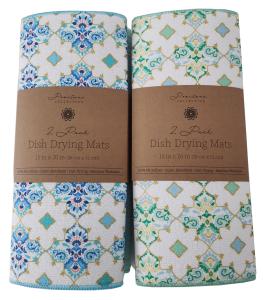 China Dish Drying Mat Kitchen Sink Drainer Microfiber Cushion Pad Tableware Absorbent Kitchen wholesale