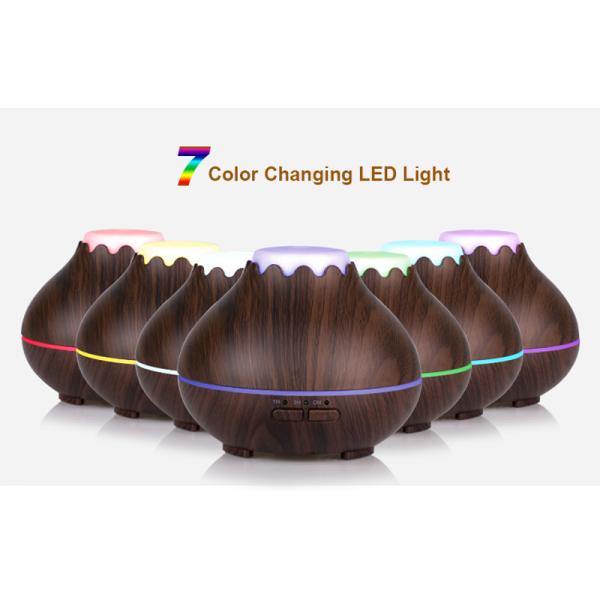 Portable Ultrasonic Wood Grain Scented Humidifier 24V 0.5A